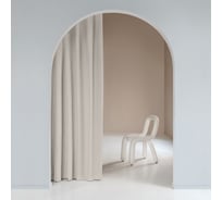 Штора Волшебная Ночь Рогожка 200х270 см Экрю 772363