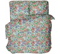 Комплект постельного белья Самойловский Текстиль Семейный, Бязь 110 гр/м2, Полевые цветы, с наволочками 70/70 776767