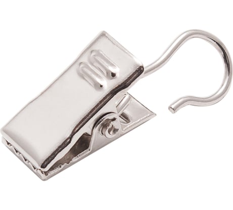 Зажим ООО АС Март металл, Хром, 10 шт. 4812634013655