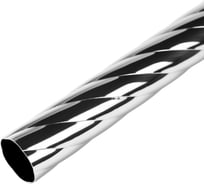 Труба ООО АС Март D25, крученая, хром, 1,6 м 4812634010937