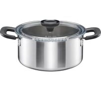 Кастрюля с керамическим покрытием FISKARS 5 л, с крышкой, Functional Form 1072317