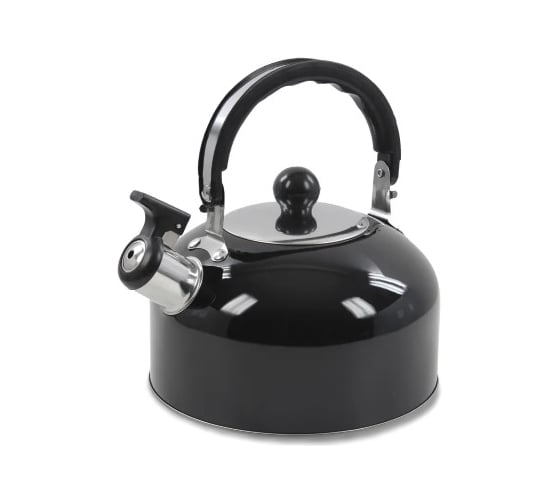 Чайник HOME ELEMENT HE-WK1602 черный жемчуг со свистком 36126