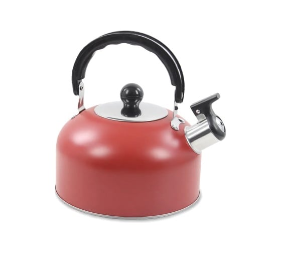 Чайник HOME ELEMENT HE-WK1602 красный матовый со свистком 38639