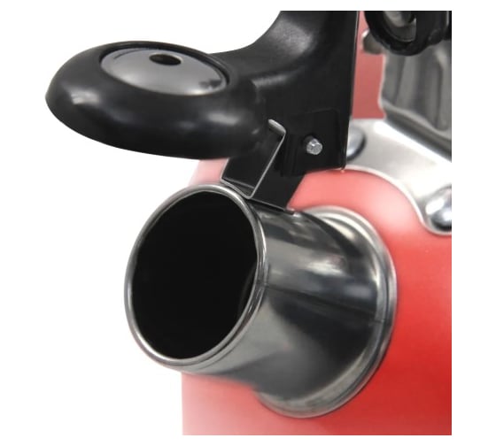 Чайник HOME ELEMENT HE-WK1602 красный матовый со свистком 38639