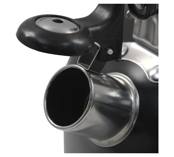 Чайник HOME ELEMENT HE-WK1602 черный матовый со свистком 38634