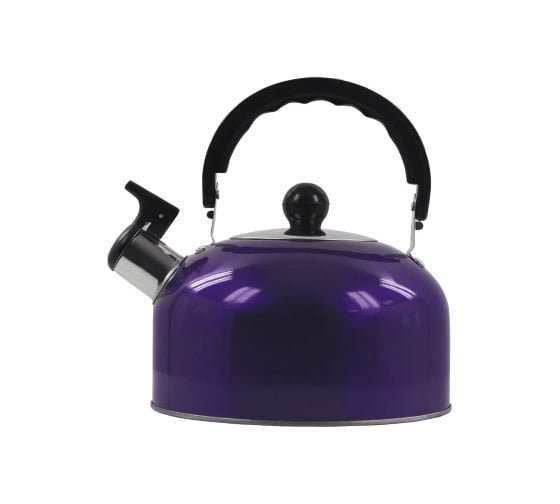 Чайник HOME ELEMENT HE-WK1602 фиолетовый чароит со свистком 36124