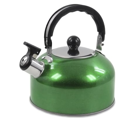 Чайник HOME ELEMENT HE-WK1602 зеленый изумруд со свистком 36123