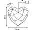 Фонарь Uniel ULD-R511 3АА HEART UL-00012220 4