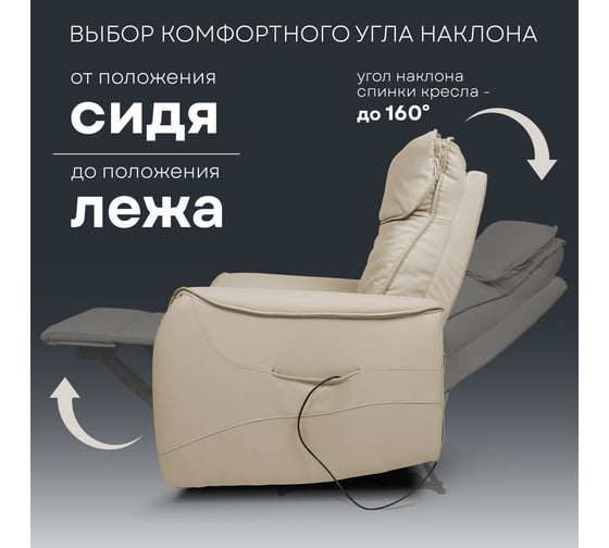 Массажное кресло, кресло реклайнер Planta MC-4500