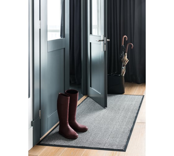 Придверный коврик Велий Сатурн серый 80х120 С50Т0812