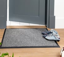 Придверный коврик Велий Техно серый 40х60 Т02Р0406
