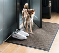 Придверный коврик Велий Техно коричневый 80х120 Т33Р0812