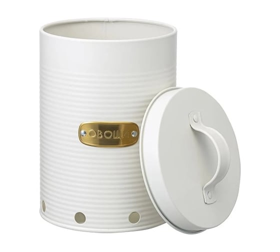 Банка для хранения овощей Smart Solutions Irmel, 2.5 л, молочная SS0000215