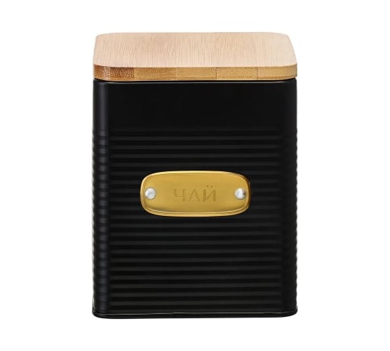 Банка для хранения чая Smart Solutions Irmel, 1.7 л, графит SS0000201 1