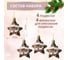 Набор подвесок B&H Звёзды в колпаках, розовый, 4 шт. BH2609-P 3