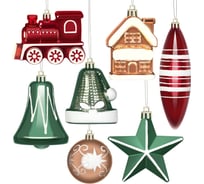 Набор подвесок B&H Рождество на пороге, мульти, 12 шт. BH2416