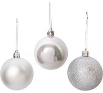 Набор шаров B&H Сияние волшебства, серебро 18шт. BH1967-S