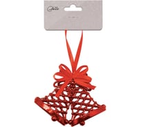 Подвеска B&H Колокольчики с лентой, красный. BH1297-R