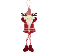 Декоративная подвеска B&H Гном с длинными ногами красный BH1873-R