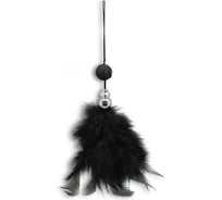 Декоративная подвеска B&H Перышко, черный BH1628-BLACK