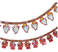 Гирлянда бумажная B&H Санта Ангелы, 3 м BH1217