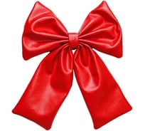 Бант Crystal Trees красный, 300 мм БТ3-300-красный