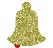Колокольчик Crystal Trees №2 2-х цветный, золотой, 250 мм К2/2-250-золотой