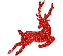Олень Crystal Trees красный, 300 мм ОЛ-300-красный