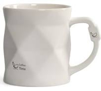 Кружка DOMENIK BLACK and WHITE белая 390 мл DMM017-1