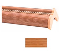 Карниз для штор АЛКОМ-М двухрядный, алюминиевый, 250 см, АМ 031 Пмн вяз японский АМ 031-12