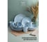 Столовый набор керамический FIORETTA SCANDY BLUE на 4 персоны (16 предметов) TDS501-ECOM 13