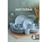 Столовый набор керамический FIORETTA SCANDY BLUE на 4 персоны (16 предметов) TDS501-ECOM 2