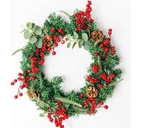 Венок новогодний декоративный B&H "Особое настроение" BH2164