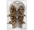 Банты тканевые B&H "Animal print - 1", коричневый, 2 шт. BH1851 1