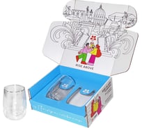 Набор 2 стакана Rise GLASS CUP капля 350 мл PR-RIHM-DG03-350