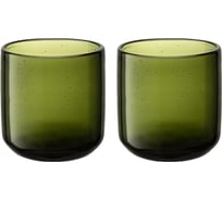 Набор стаканов Liberty Jones Flowi 310 мл, темно-зеленые, 2 шт LJ0000327