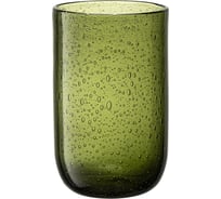 Набор стаканов Liberty Jones Flowi 510 мл, темно-зеленые, 2 шт LJ0000399