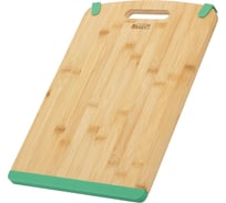 Разделочная доска Regent inox Linea Bamboo с силиконовыми вставками 39x28x1,5 см 93-BM-4-03.3