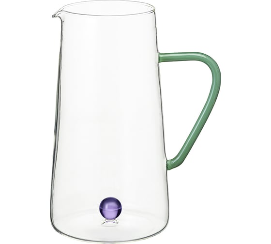 Кувшин Liberty Jones Orb, 1,25 л, зеленый/фиолетовый LJ0000335 1