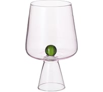 Бокал для вина Liberty Jones Orb, 400 мл, розовый/зеленый LJ0000339