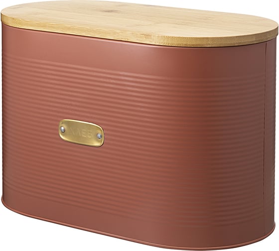 Хлебница Smart Solutions Irmel 33x18x19 см, терракота SS0000172
