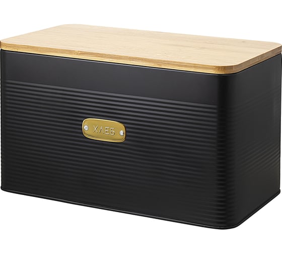 Хлебница Smart Solutions Irmel, 33,7x18x22 см, графит SS0000173