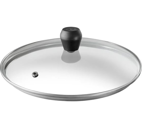Сковорода TEFAL Easy Plus 04237926 круглая 26 см, покрытие Titanium, ручка несъемная, (с крышкой) черный 9100 2023815 1