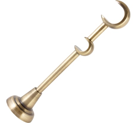 Кронштейн металлический ООО АС Март стеновой D25/19, антик 4812634100317