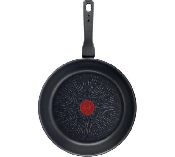 Сковорода TEFAL Force 4218926 круглая 26 см, покрытие Titanium, ручка несъемная, (с крышкой) черный 910004832 1931562