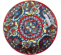 Тарелка Homium Kitchen, Multi, Маракеш, D20.5, красный marakesh02