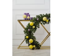 Гирлянда хвойная Crystal Trees МЕТЕЛИЦА h100 см KPg-10100