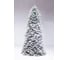 Ель искусственная Crystal Trees Моника заснеженная, 210 см МНЗ-210 1
