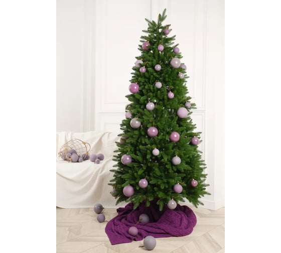 Ель искусственная Crystal Trees МОРОЗКО 230 см KPt-12230 1