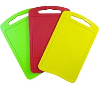 Разделочная доска EUROHOUSE 24х15 см, пластик 16410